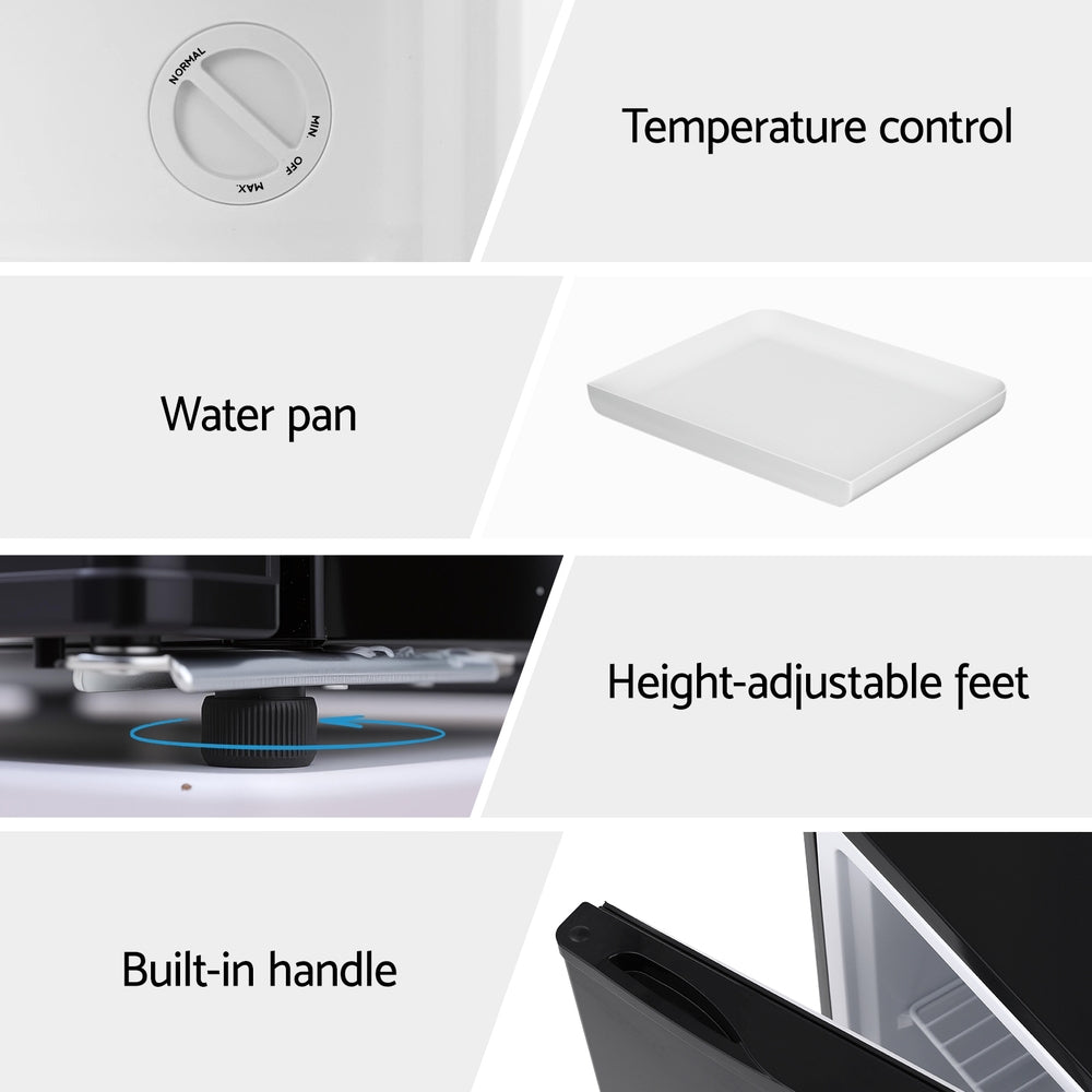 Devanti small upright with material finish and practical fittings