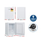 Upright Freezer Portable Refrigerator Home Office Mini Fridge Cooler - 60L