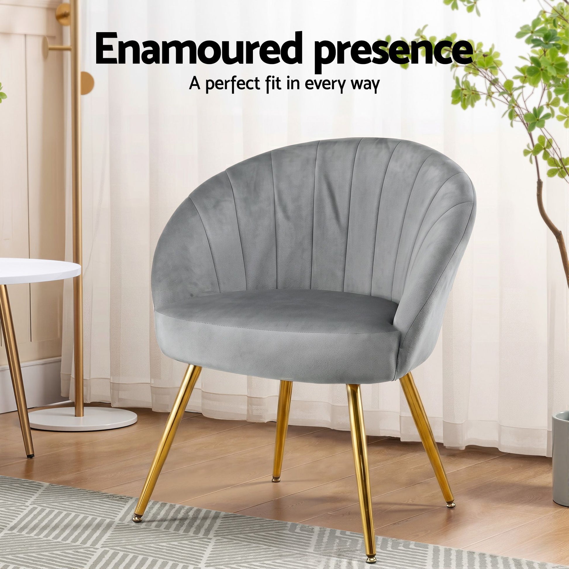 Grey Armchair Lounge Chair Armchairs Accent Chairs Velvet Sofa Couch
