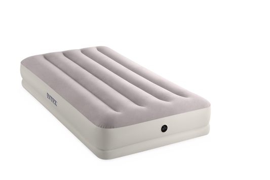 Intex Single (Twin) Dura-Beam Prestige Mid-Rise Airbed w/ USB150 Pump - 64177