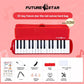 32-key melodica, student melodica, children melodica, beginner musical instrument, classroom instrument, melodica with blow-tube, melodica with mouthpiece, kids keyboard harmonica, school music supply, melodica for kids Australia - Blue - Size 32