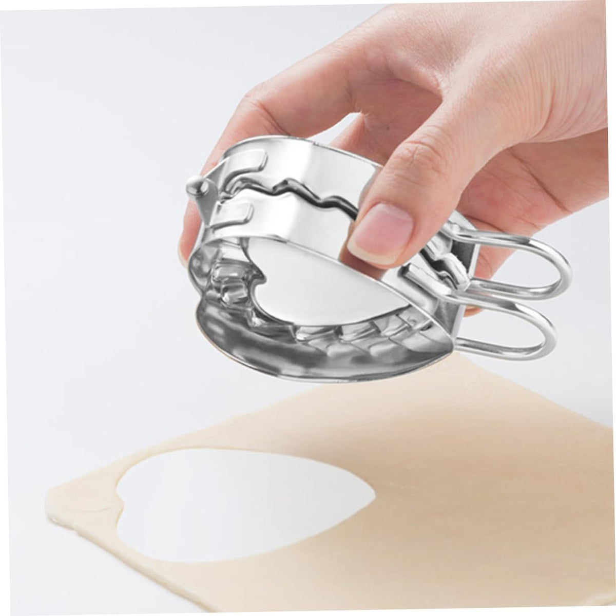 Dumpling Mold Dumpling Press Cutter Pastry Press Manual Pasta Machine Heart Dumpling Mould Pasta Stamp Rollers Dumplings