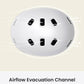 OutdoorMaster Skateboard Bike Helmet for Adults &Youth - Multi-Sport Certified Impact Resistant with 2 Removable Liners & Ventilation for Scooter, Skating-White-Large