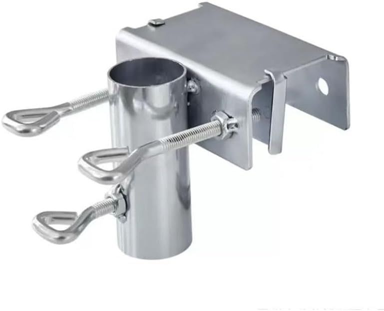 Deck Umbrella Clamp, Patio Umbrella Stand Clip, Balcony Parasol Holder--ricycles Umbrella Holder Bracket Adjustable Umbrella Mount