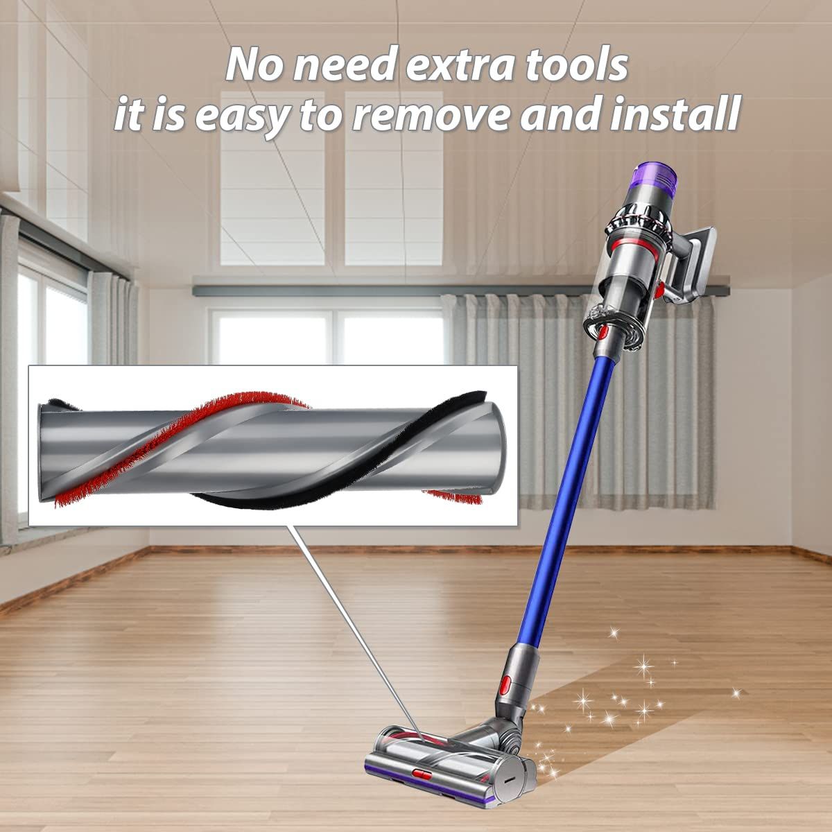 BicycleStore Roller Brush Replacement Compatible with