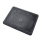 Laptop Fan Cooling Pad with Big Fans, Portable Laptop Cooling Fan with 2 in 1 USB Port, Blue LED Light, Adjustable Stand