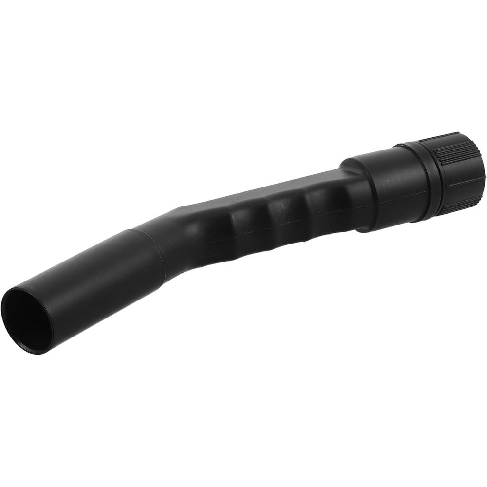 Plastic Vacuum Cleaner Hose Connector Curved Handle Adapter Black for Household Vacuums