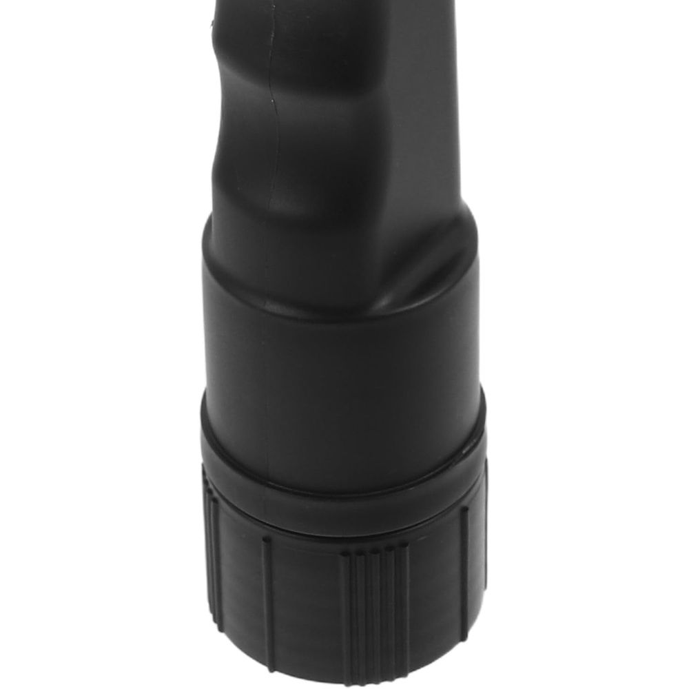Plastic Vacuum Cleaner Hose Connector Curved Handle Adapter Black for Household Vacuums
