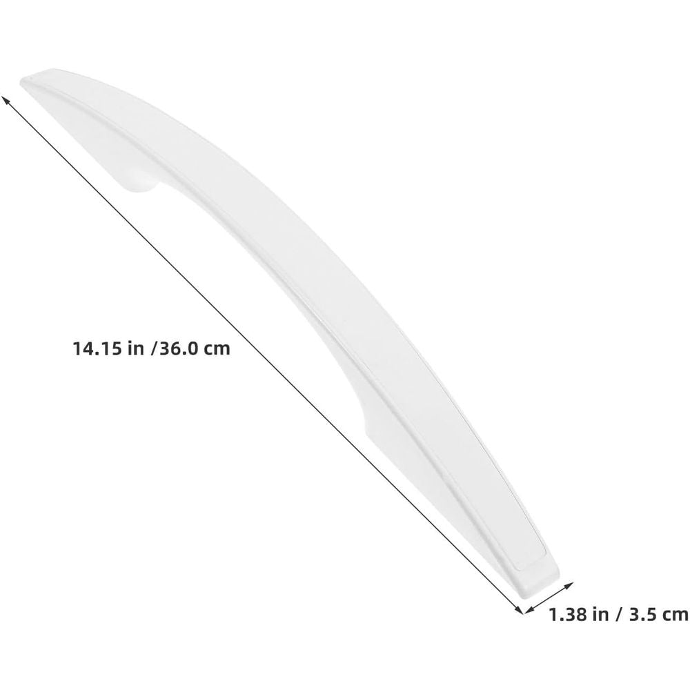 2pcs Replacement White  Door Handle for Fridge Freezer Commercial Use