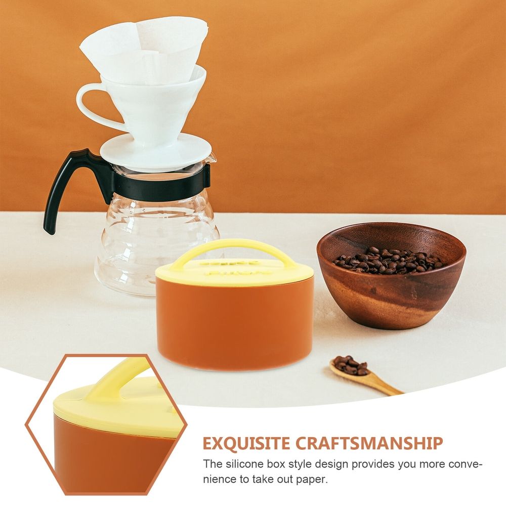 Coffee Filter Paper Holder Office Coffee Filter Container Coffee Filter Paper Rack for Home