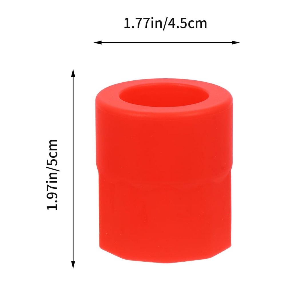 Red Silicone Shot Glass and Bottle Molds for Creative Bar Supplies 1Set