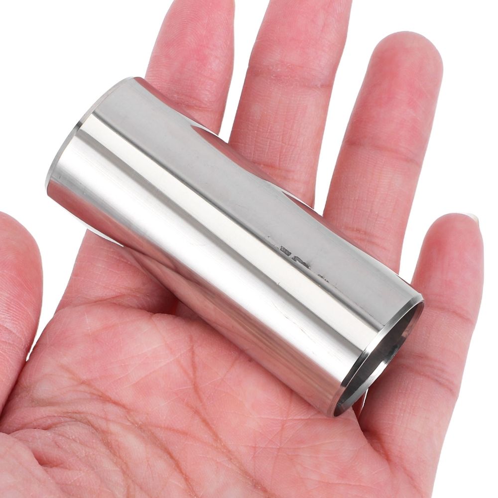 Guitar Slide Medium Bottleneck Glass Accentuates Harmonics for Professional Players