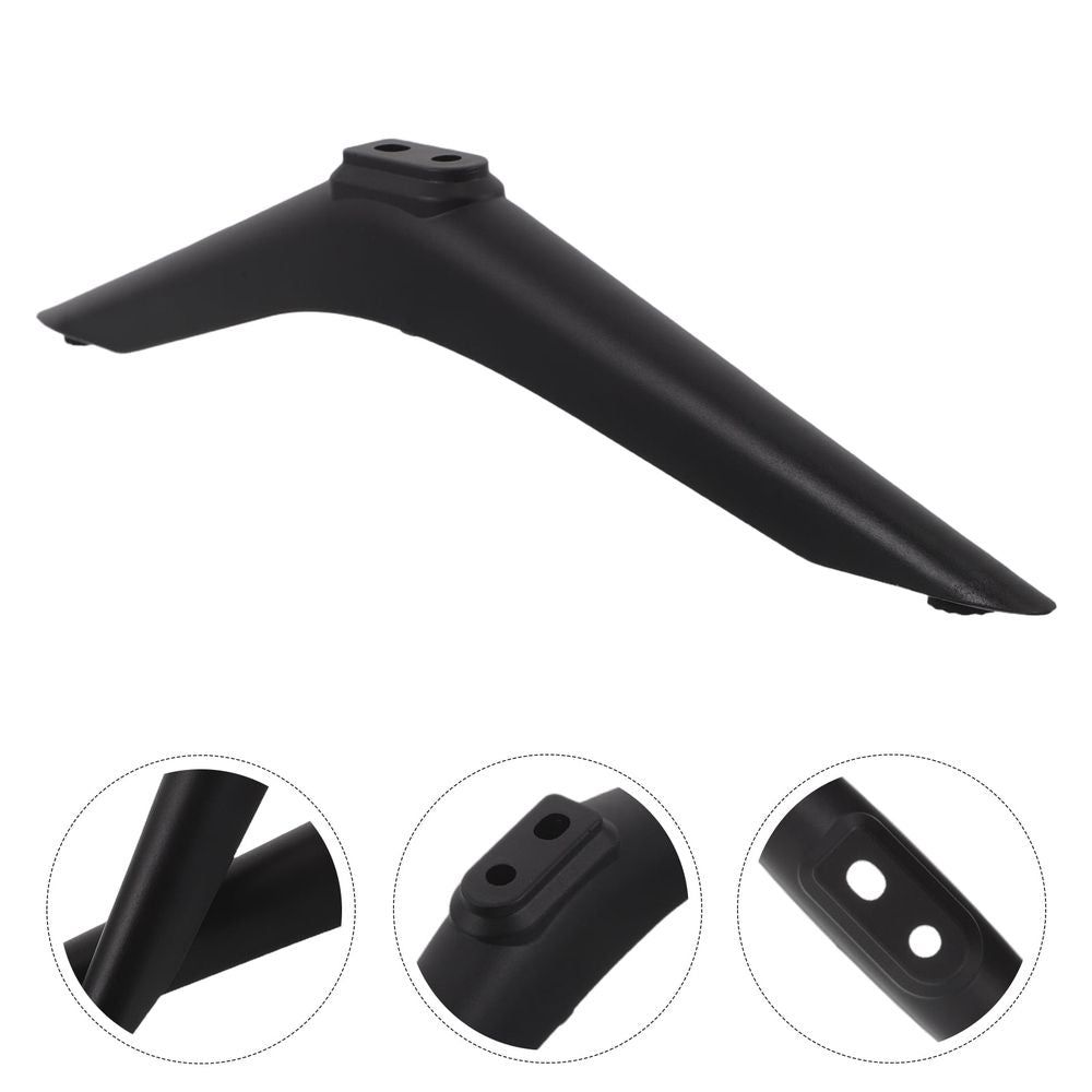 1Pair Black TV Replacement Legs Stand Base for Smart TV with Scratch Protection
