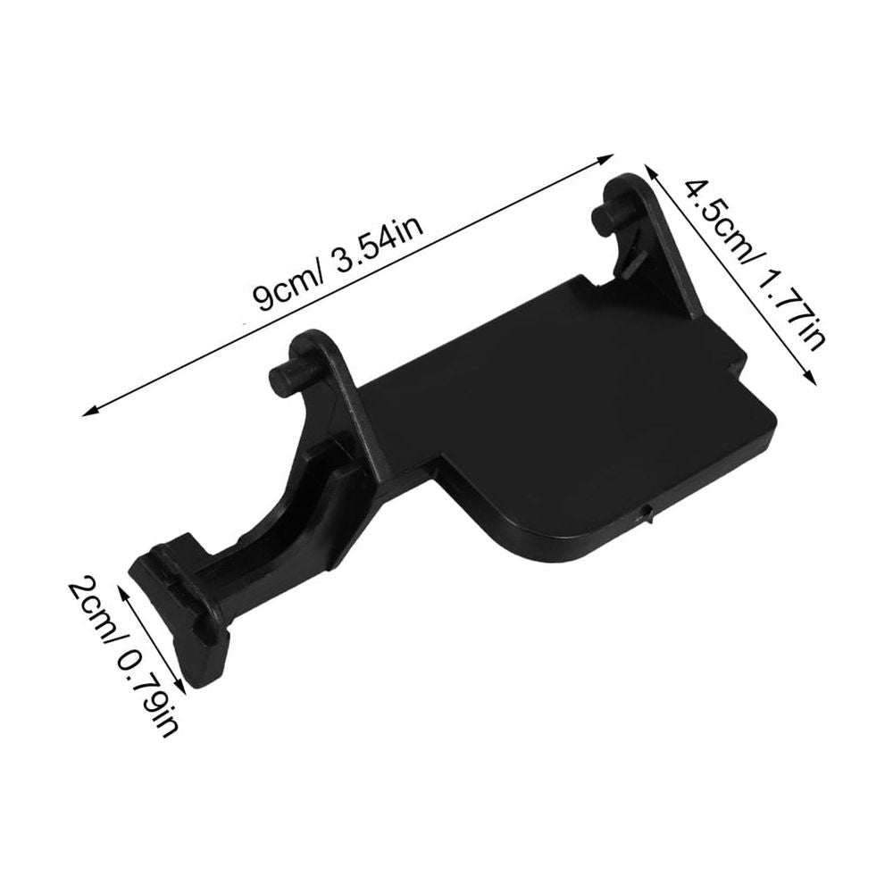 4-Pack Universal Microwave Door Hook Replacement Set with Mounting Brackets