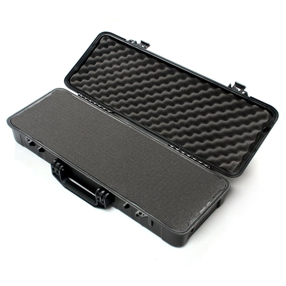 Waterproof Carry Tool Case Organizer Storage Box Camera Photography Protector Instrument Tool Box with Sponge