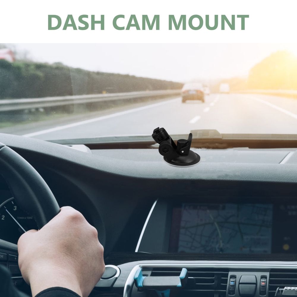 2 Pcs Tachograph Bracket Dashcam Camera Stand Suction Cups Car Dash Mount
