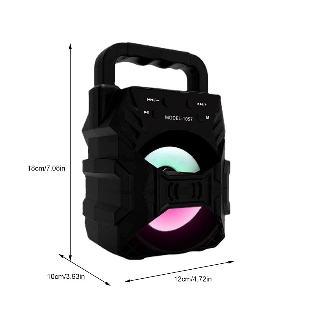 Portable Bluetooth Speaker, Louder Volume, Stereo Sound, 100 Foot Wireless Range, Microphone Input, Bluetooth Speaker for Home Outdoor Party Camping