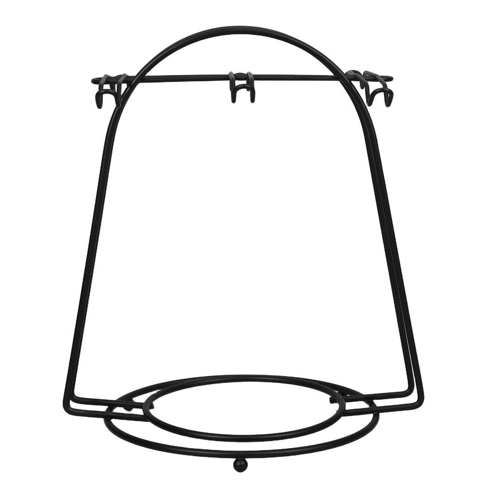 Iron Cup Holder Stand, Minimalist Design, Stable Base, Ideal for Bar Use