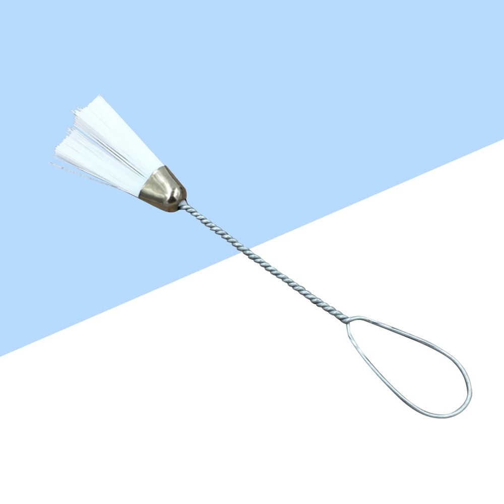 White Sewing Machine Brush, Premium Nylon, Hard-to-Reach Areas, Durable Use