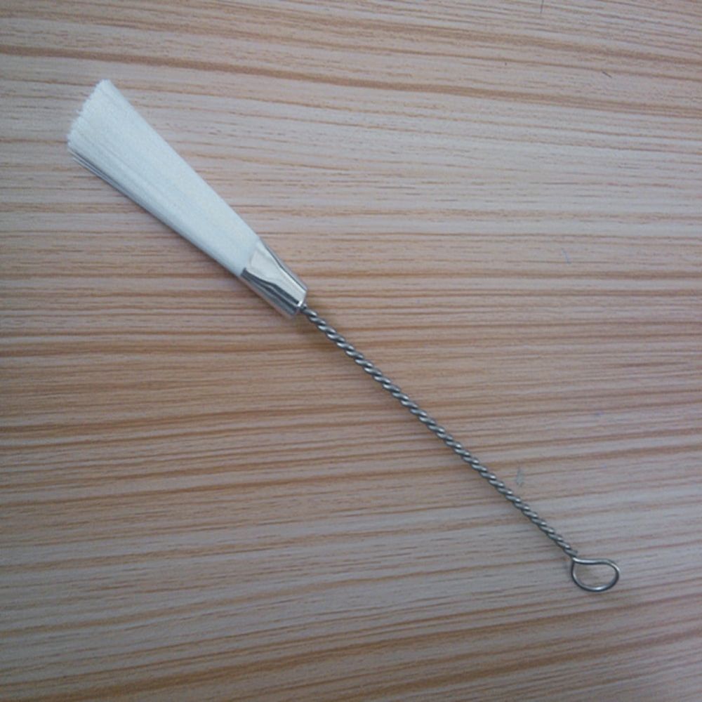 White Sewing Machine Brush, Premium Nylon, Hard-to-Reach Areas, Durable Use