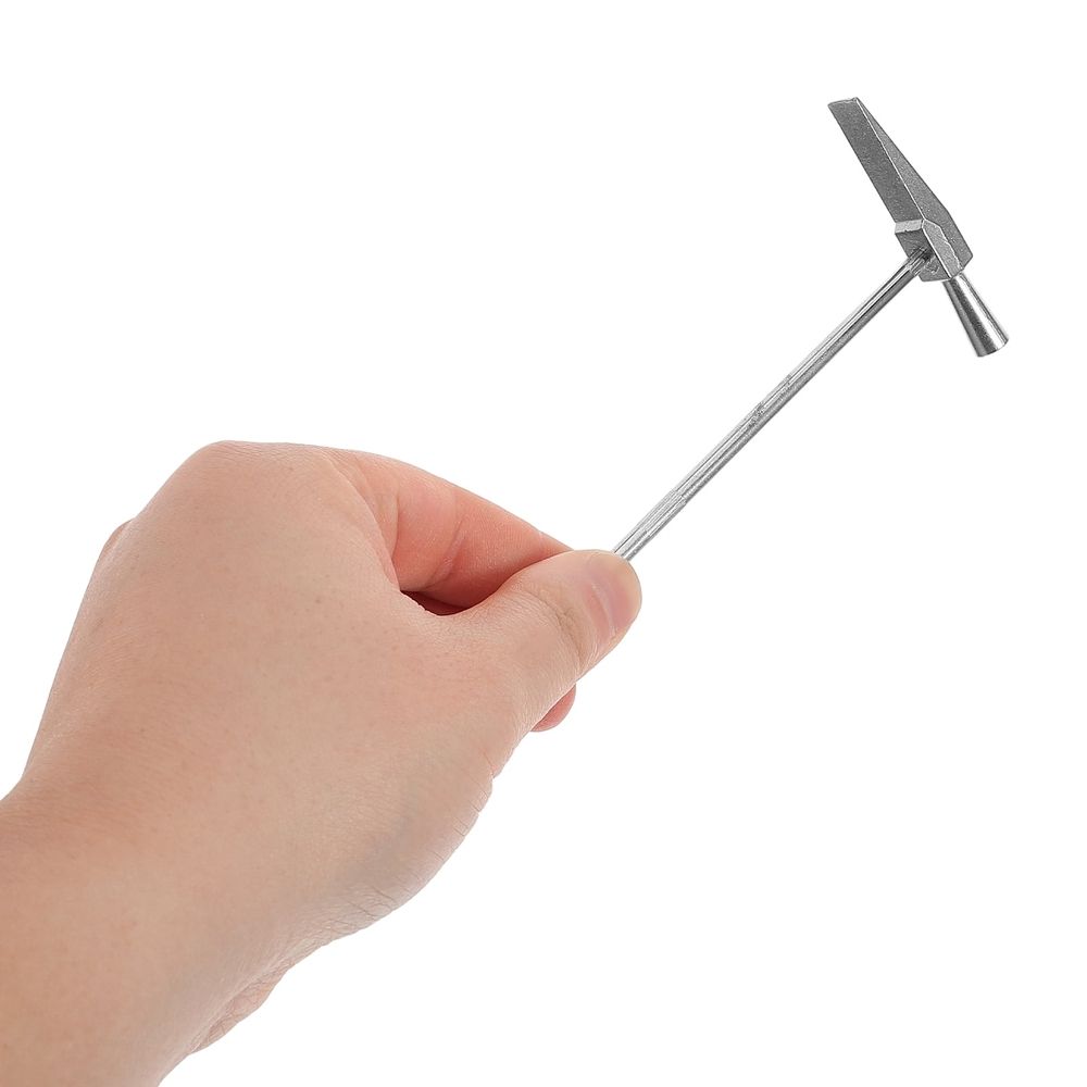 Metal  Tuning Hammer for Musical Instruments Durable Plated Silver Portable Tool