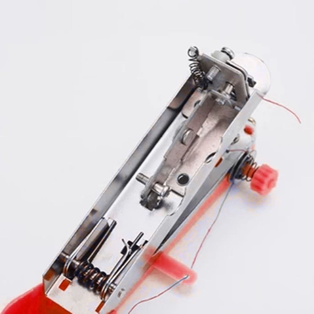 Manual Sewing Machine Portable Mini Sewing Machine Manual Sewing Tool,Cordless Stitch Tool for Beginners,Adults,Mending Repair Kit for Clothes,Fabric,Curtains,DIY Crafts,Travel,Home Use