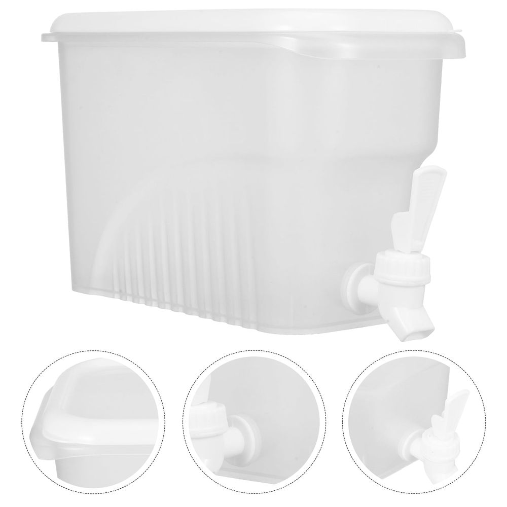 Multi Colour Beverage Dispenser for Home Use with Smooth Flow Faucet