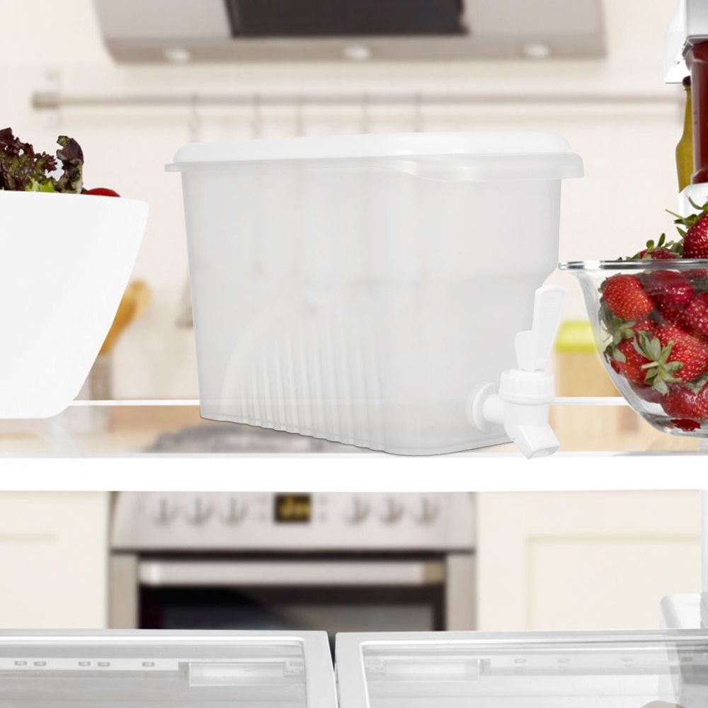 Multi Colour Beverage Dispenser for Home Use with Smooth Flow Faucet