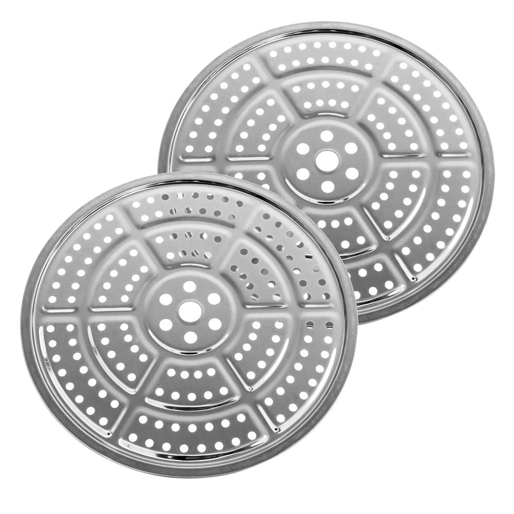 2-Pack Cooker Canner Stainless Canner for Pressure Rack/Canning Pressure Steel Rack Kitchen，Dining & Bar,28cm