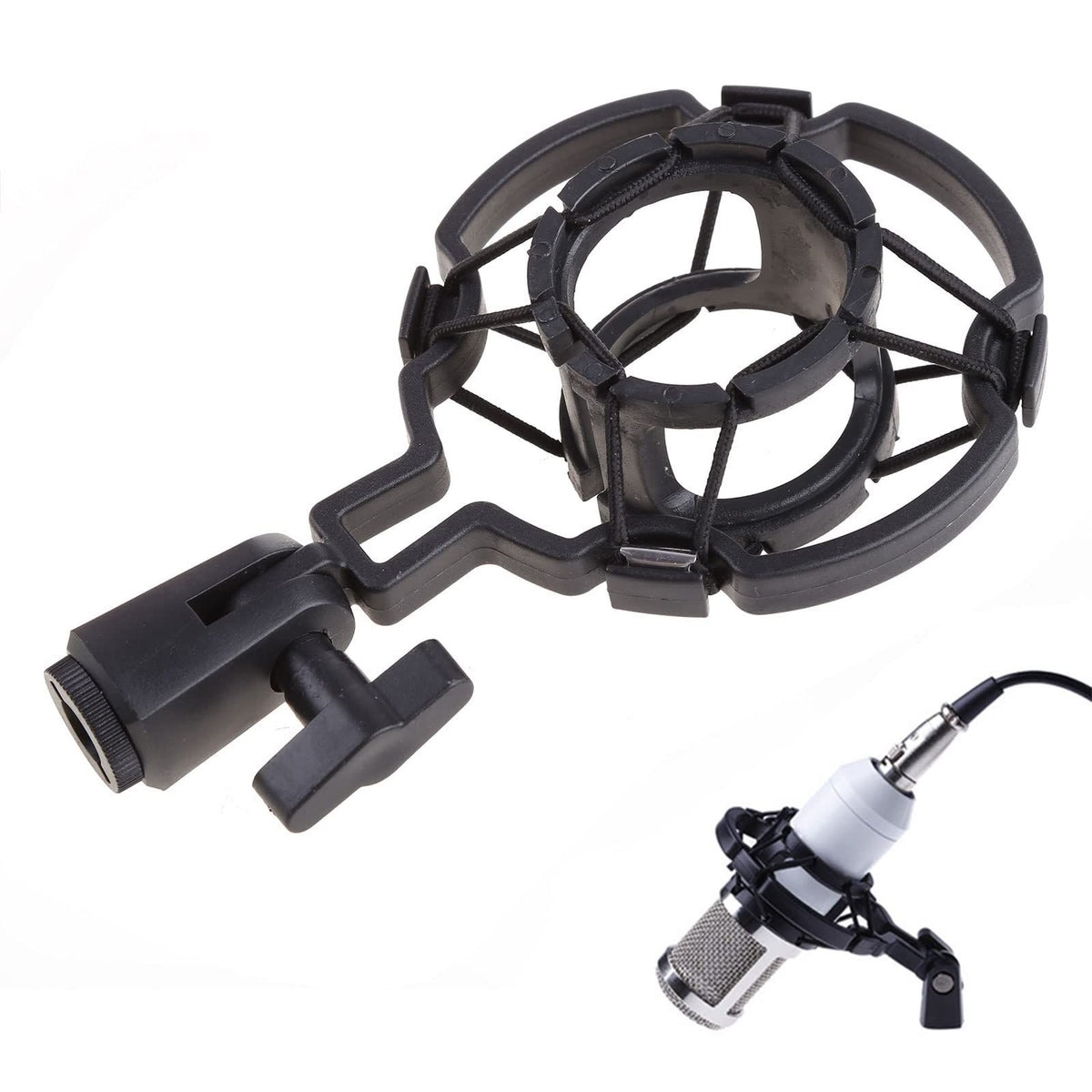 Professional Studio Shock Microphone Mounts Microphone Stands Anti-Vibration Suspension Shock Mounts Microphone for Computer