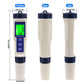 PH Meter & TDS Meter Digital Water Tester 5 in 1 Salinity Tester PH Temp EC and TDS Meter,PH Meter for Water with LCD Backlit,Water Testing Kits for Drinking Water,