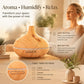 2 Pack Onion Diffuser Dark Wood + Remote, 24V AU Plug, Bedroom Gift Pack