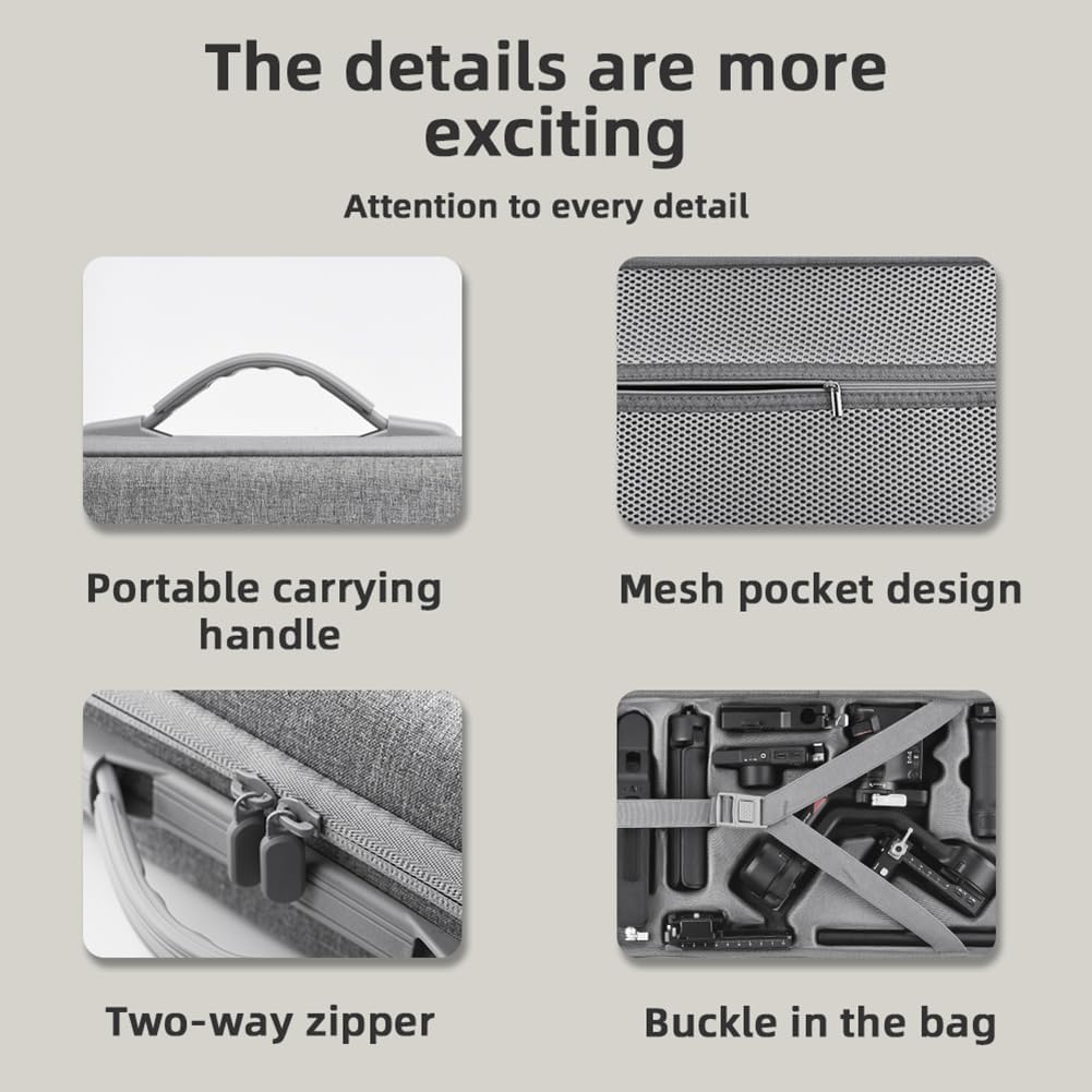 Bag for DJI 4 Gimbal Stabilizer, Compact Travel Case