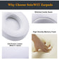 CDQ Ear Pads Replacement Pads for Beats Solo 2 / Solo 3 (White)