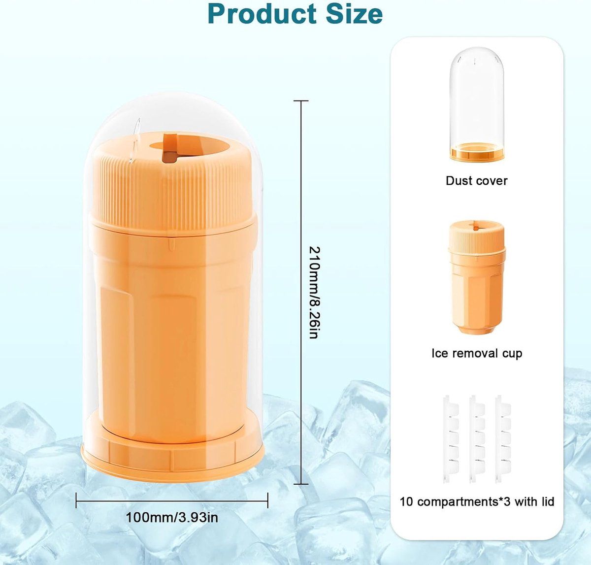 Ice Cube Tray with Lid
