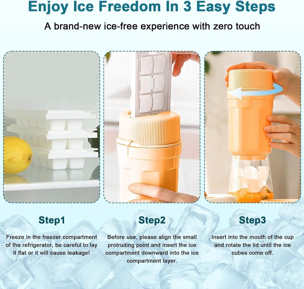 Ice Cube Tray with Lid