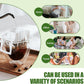 Drip Coffee Bags 50 Pack, Food Grade Disposable Hanging Ear Coffee Filters, Portable Single Serve Pour Over Pouches for Travel, Camping and Office