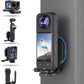 Strong Magnetic Mount Stand for Insta360 X5 X4 OSMO 360,Detachable Magnetic Camera Mount for Insta360 X5 X4 X3 GO Osmo 360 Pocket4 Action 5Pro Hero13 & More,Compact Magnet Steering Holder Bracket Base
