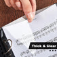 Amylove 4 Pack Music Flip Folder Marching Band Plastic Flip Folder Each with 10 Windows