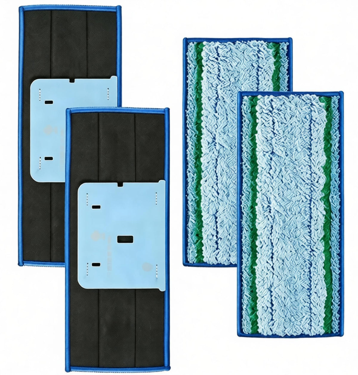 4 Pack Mop Pad or iRobot Braava Jet M6 Ultimate Robot Mop, Upgraded M6 Wet Mopping Pad, Washable Microiber Replacement Cleaning Pad