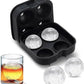 Sphere Ice Mold - Silicone Whiskey Glass Ball Maker