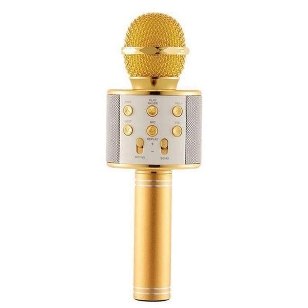 Handheld Wireless Bluetooth Microphone with Speaker for IOS Android Phone Computer 1800mAh Battery