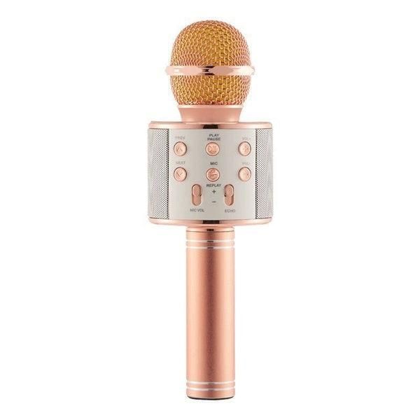 Handheld Wireless Bluetooth Microphone with Speaker for IOS Android Phone Computer 1800mAh Battery