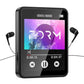 MP4 Player with Bluetooth 2.4-Inch Screen Built-in Speaker and FM Radio - M