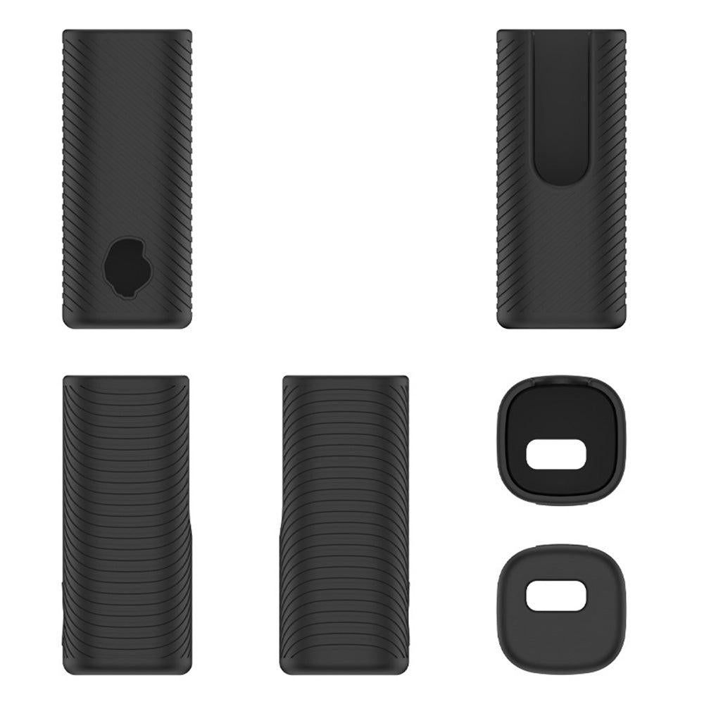 Soft Silicone Case for Skullcandy Dime Evo Wireless Earbuds Black