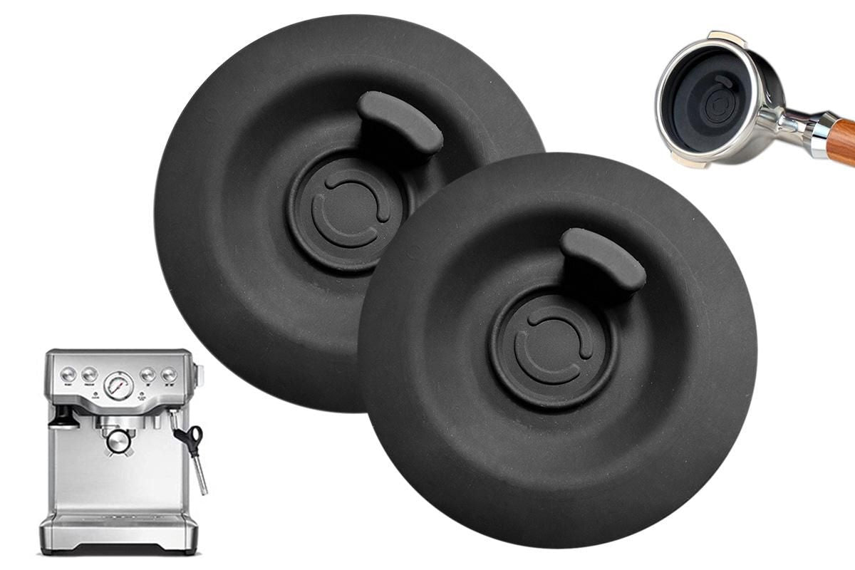 2Pcs 58mm Backflush Cleaning Disc for Breville Coffee Machine 9 Series Portafilter