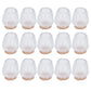 32Pcs Non Slip Furniture Leg Cover Mute Silicone Tables Chairs Leg Caps Floor Protector Transparent
