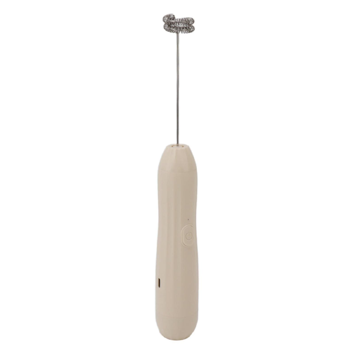 Milk Frother Khaki Rechargeable Coffee Frother Mixer for Coffee Latte Hot Chocolate