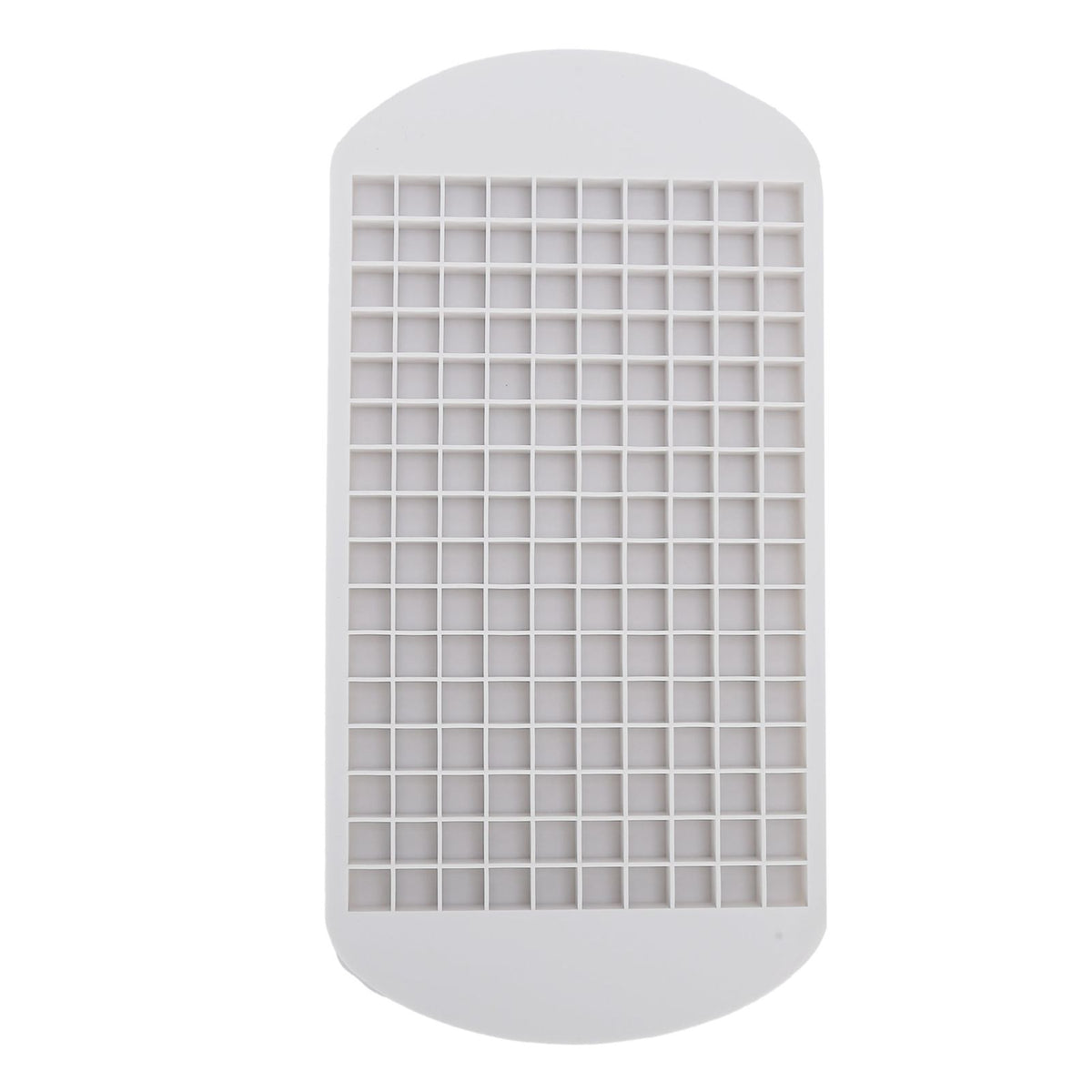 160 Grid Ice Tray Square Flexible Silicone High Temperature Resistant Mini Ice Cube Mould for Home