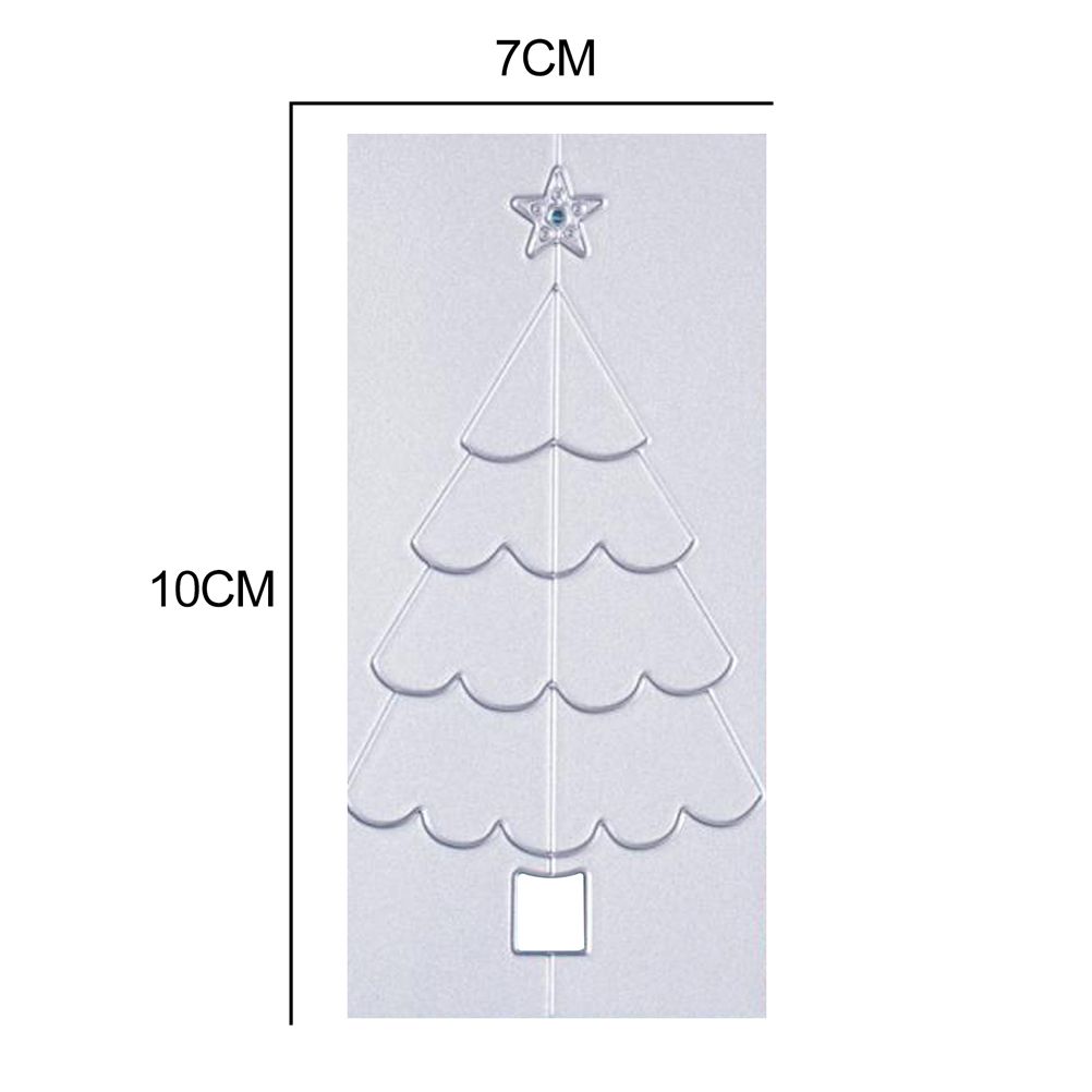 Christmas Tree Metal Cutting Dies Stencil Carbon Steel DIY Scrapbookin ...